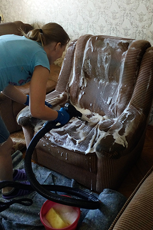 Химчистка мебели и ковровых покрытий