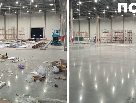 Генеральная уборка АО НПФ Диполь 13.04.2026 03 до и после