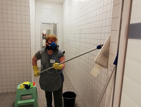 Генеральная уборка АО НПФ Диполь